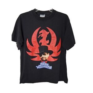 Vintage 1992 Single Stitch Hank Williams Jr T Shirt Size Large The Brockum Group